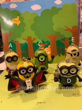 Gashapon Minions Keychain Set Halloween Ver. (In Stock) Action figure Digital Art