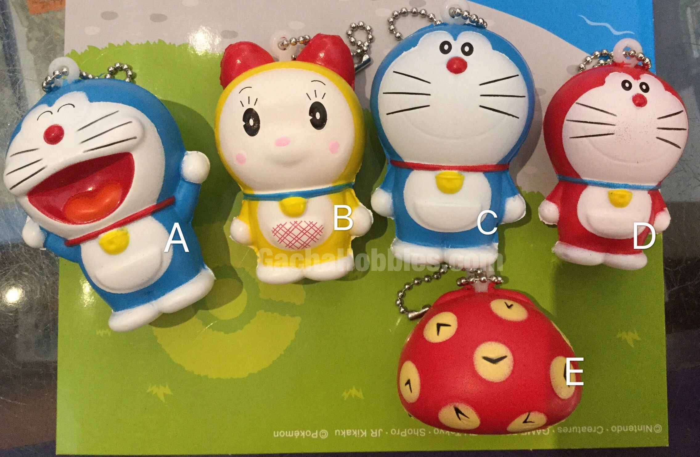 Asian Art Pop Art Doraemon Squishy Gashapon (In-stock)