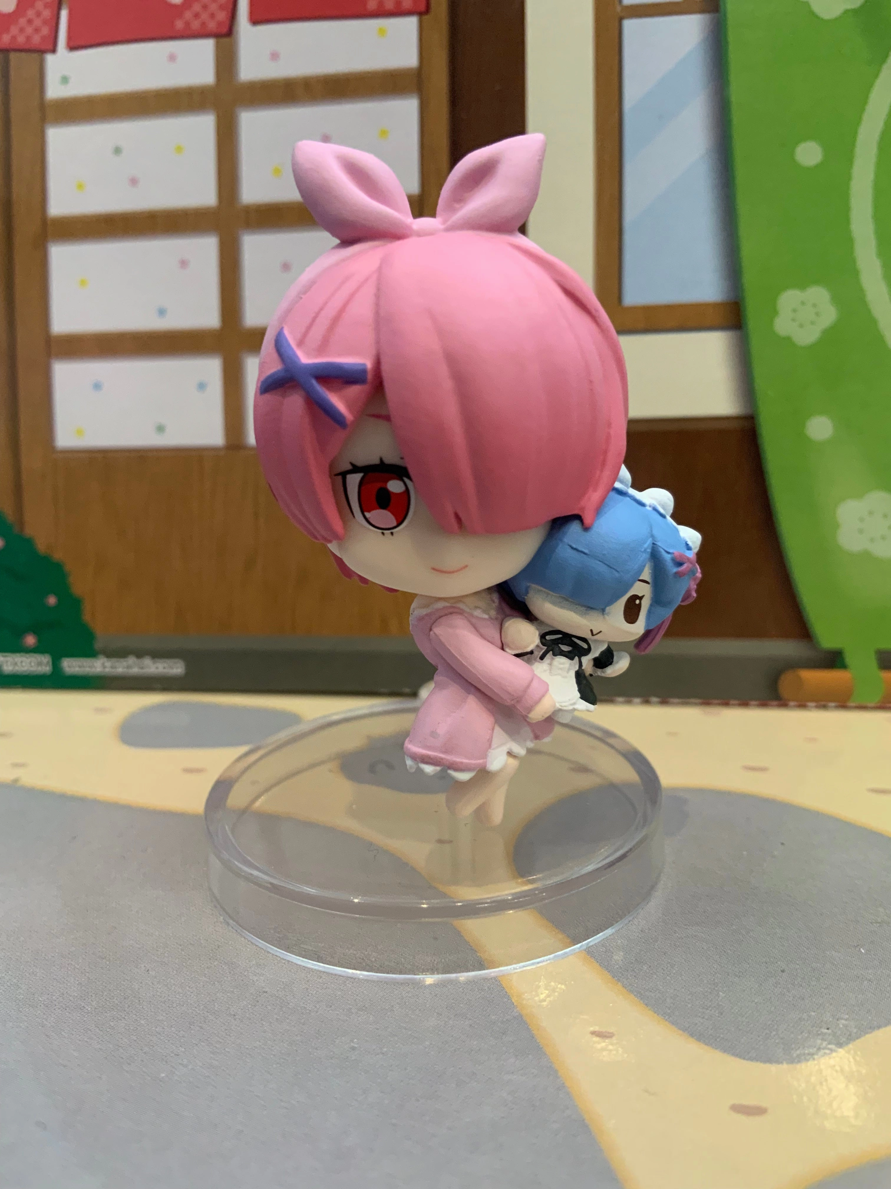 Resin Statue Premium Hobby Re:Zero Starting Life in Another World Ram & Rem Birthday Mini Figure 4 Pieces Set (In-stock)