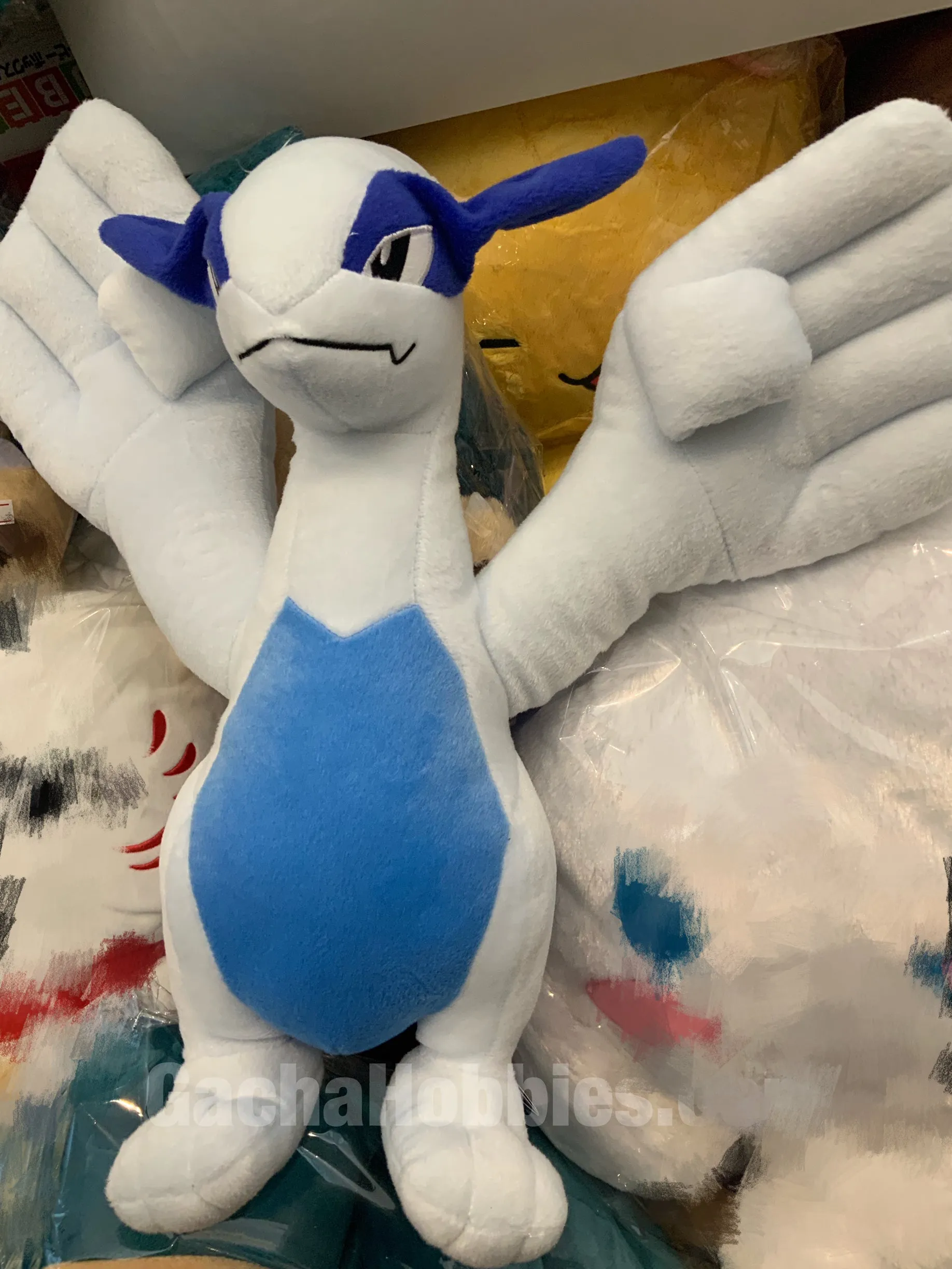 Chibi Merchandise Robot Model Pokemon Lugia Plush (In-stock)