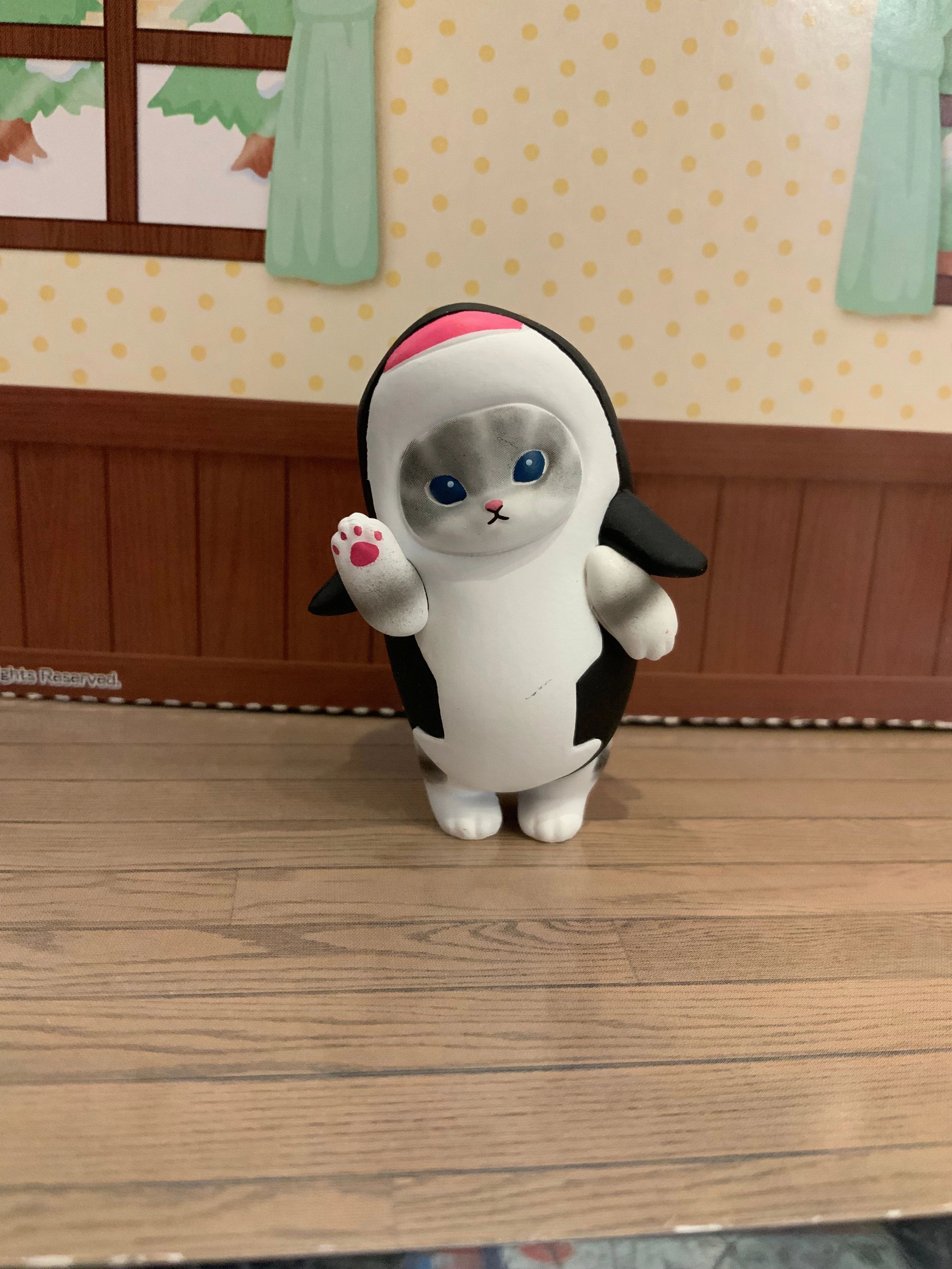 Ancient God Mofusand Shark x Cat Kawaii Figure 5 Pieces Set (In-stock)