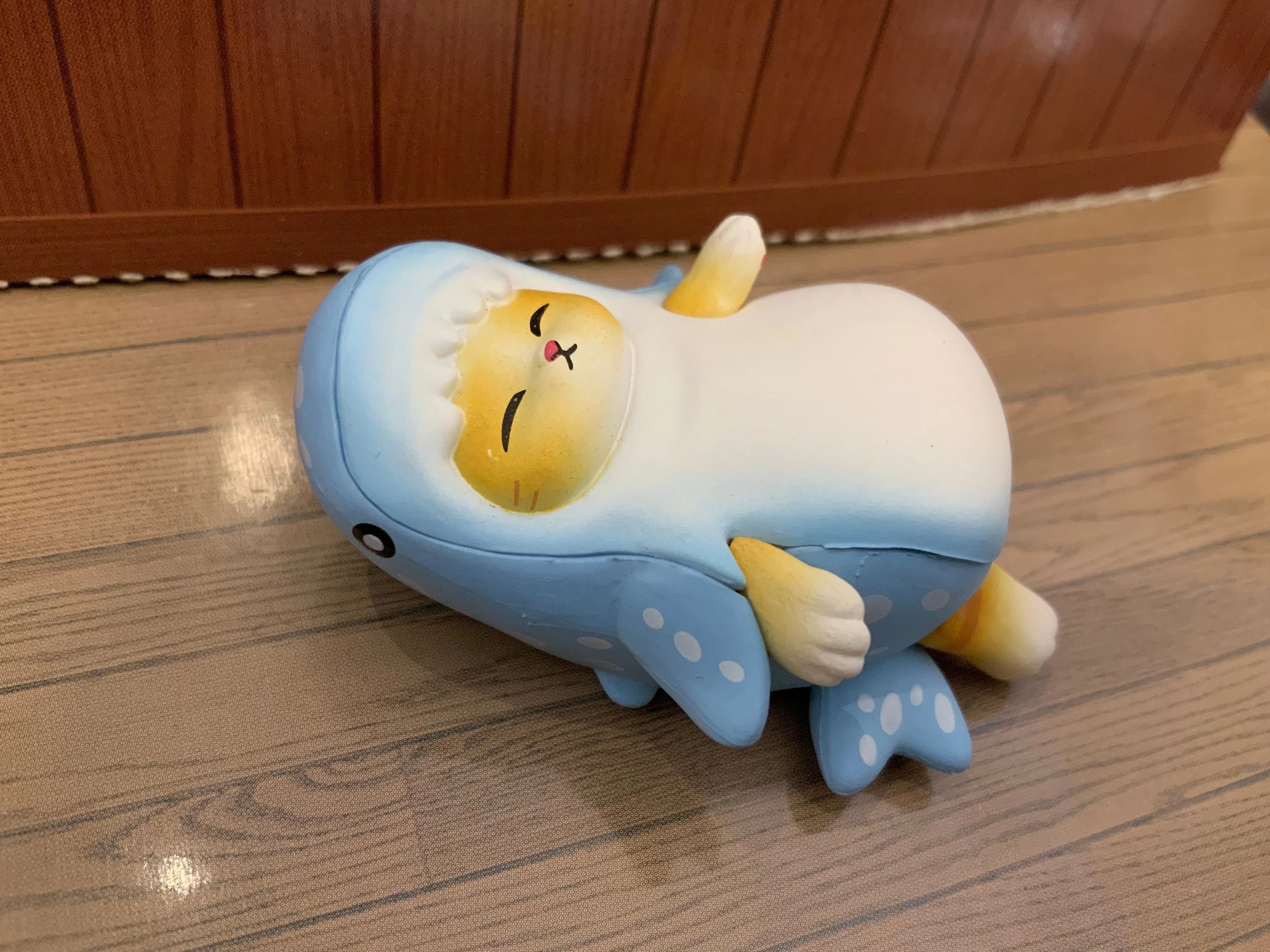 Mofusand Shark x Cat Kawaii Figure 5 Pieces Set (In-stock) Art Sculpture