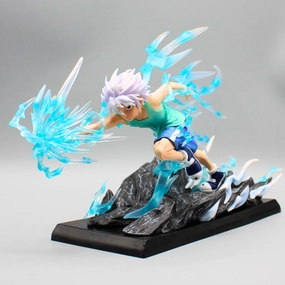 Hunter X Hunter Anime Figure Hunter??s Heart Gon Freecss & Killua Zoldyck 16cm (6") PVC Statue Crypto Art Tropical theme