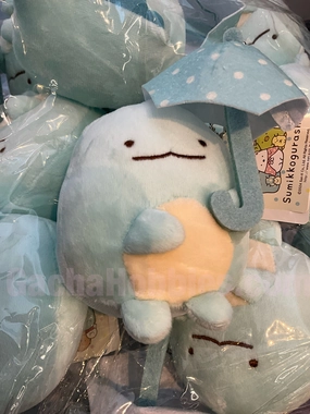Sumikko Gurashi Under Umbrella Tokage Small Plush Keychain (In-stock) Worthwhile Creator Fan Club