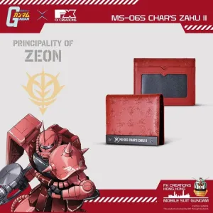 Mobile Suit Gundam MS-06S Char's Zaku II Cardholder Chase Variant