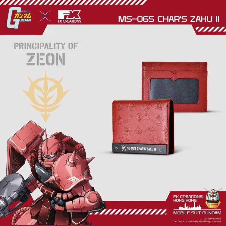 Mobile Suit Gundam MS-06S Char's Zaku II Cardholder Chase Variant