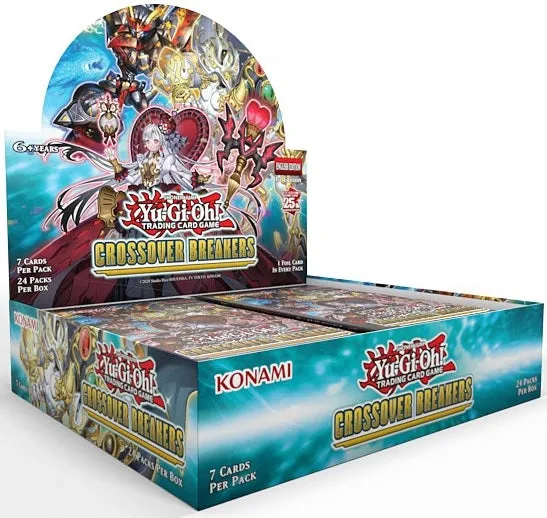 Mystery Drop Opening Mystery Drop Display YGO Crossover Breakers Booster Box (24 Packs)