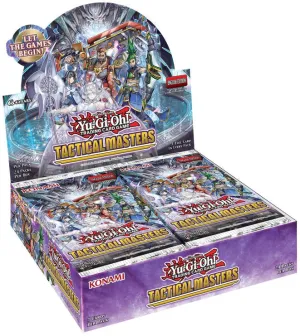 Surprise Series Opening Limited Series Release YGO Tactical Masters Booster Box (24 Packs)