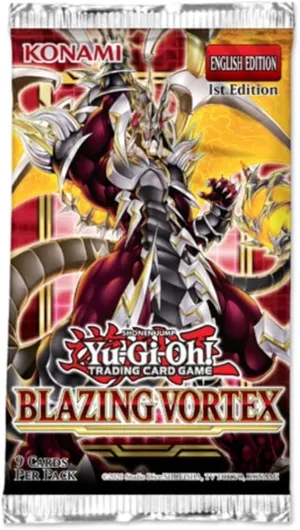 Mystery Find Display Toy Series Series YGO Blazing Vortex Booster Pack