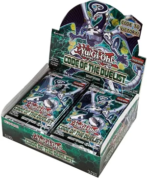 Hidden Find Display YGO Code Of The Duelist Booster Box (24 Packs)