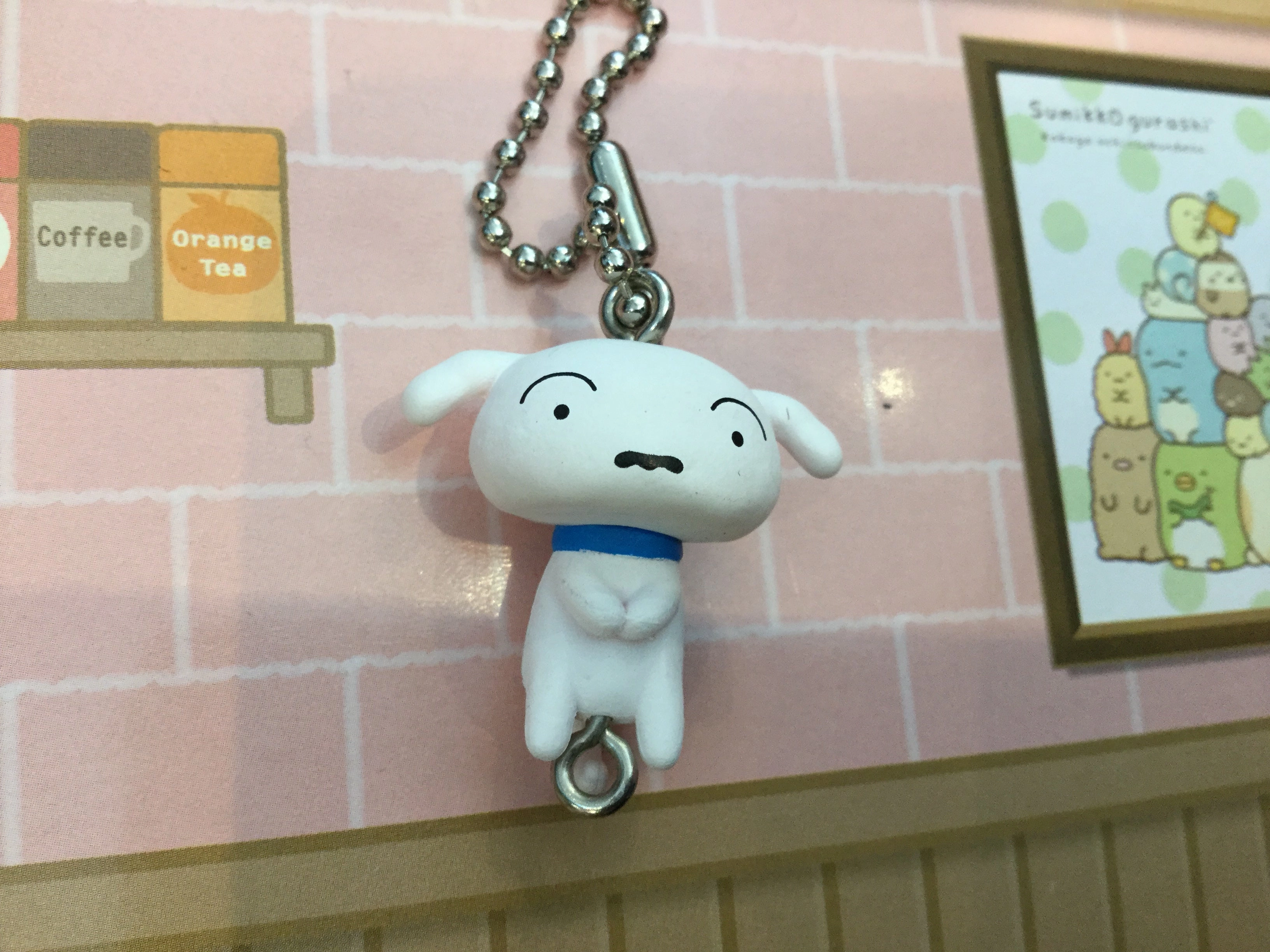 Miniature Product Crayon Shin-Chan Character Tsumande Keychain 5 Pieces Set (In-stock)