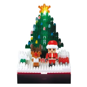 Art Series Nano Block Christmas Optical Fiber LED Tree NBH168