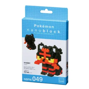 Buildable Figure Nanoblock Pok??mon Litten NBPM-049 Puzzle Set