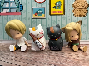 Community Member Natsume Yuujinchou Characters Sleeping on Shoulder Figure 4 Pieces Set (In-stock)