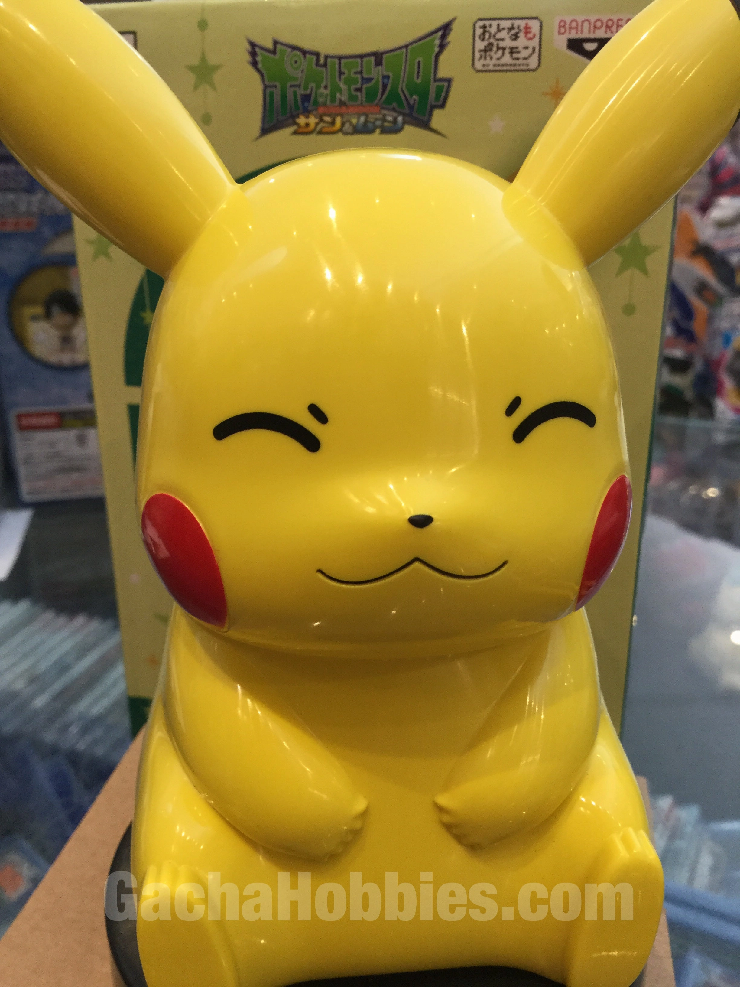 Pokemon Sun and Moon Pikachu Light Green Ver. (In-Stock) PVC Display Spirit Animal