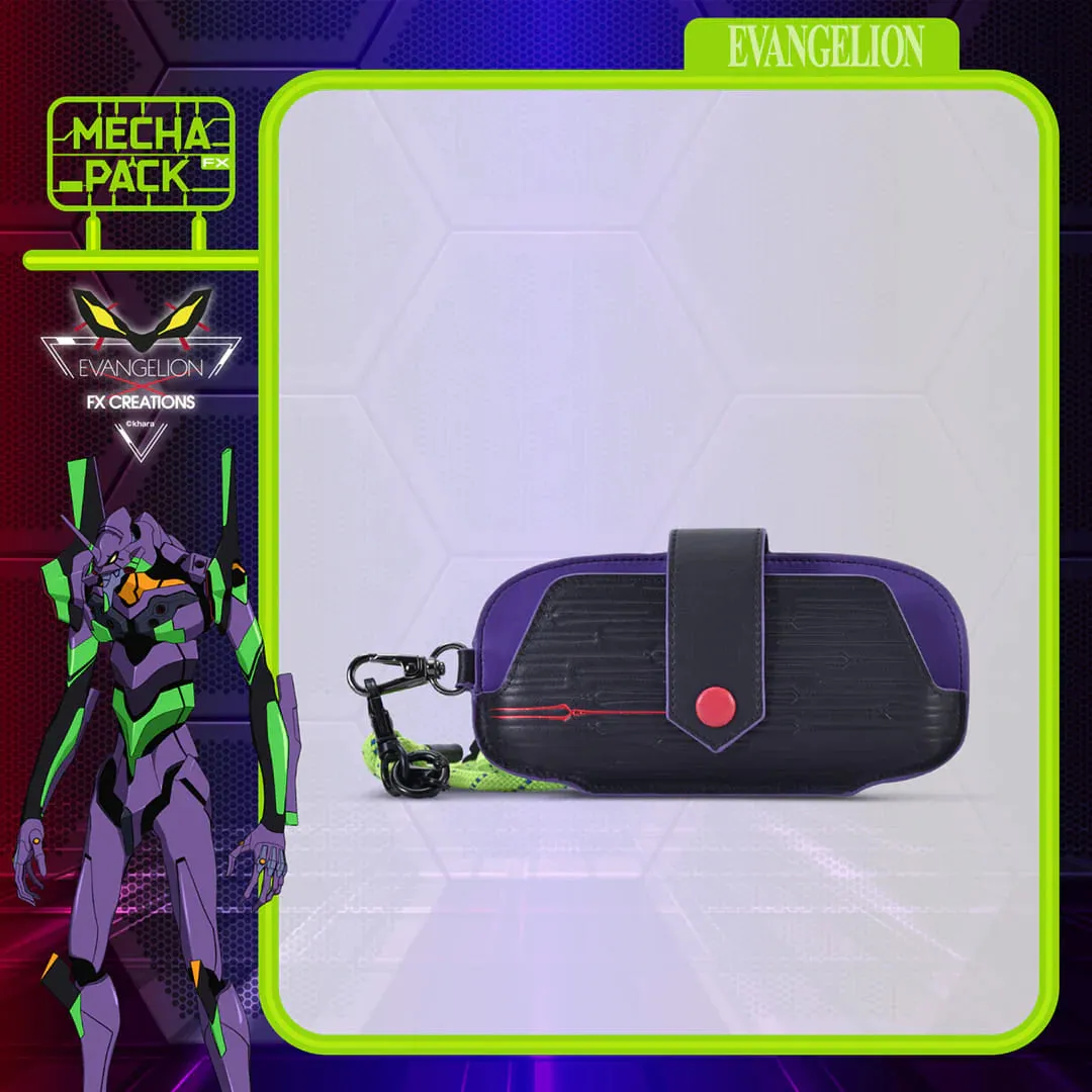 Neon Genesis Evangelion Test Type-01 Leather Eyeglass Cover Judges' Choice Anime Showcase