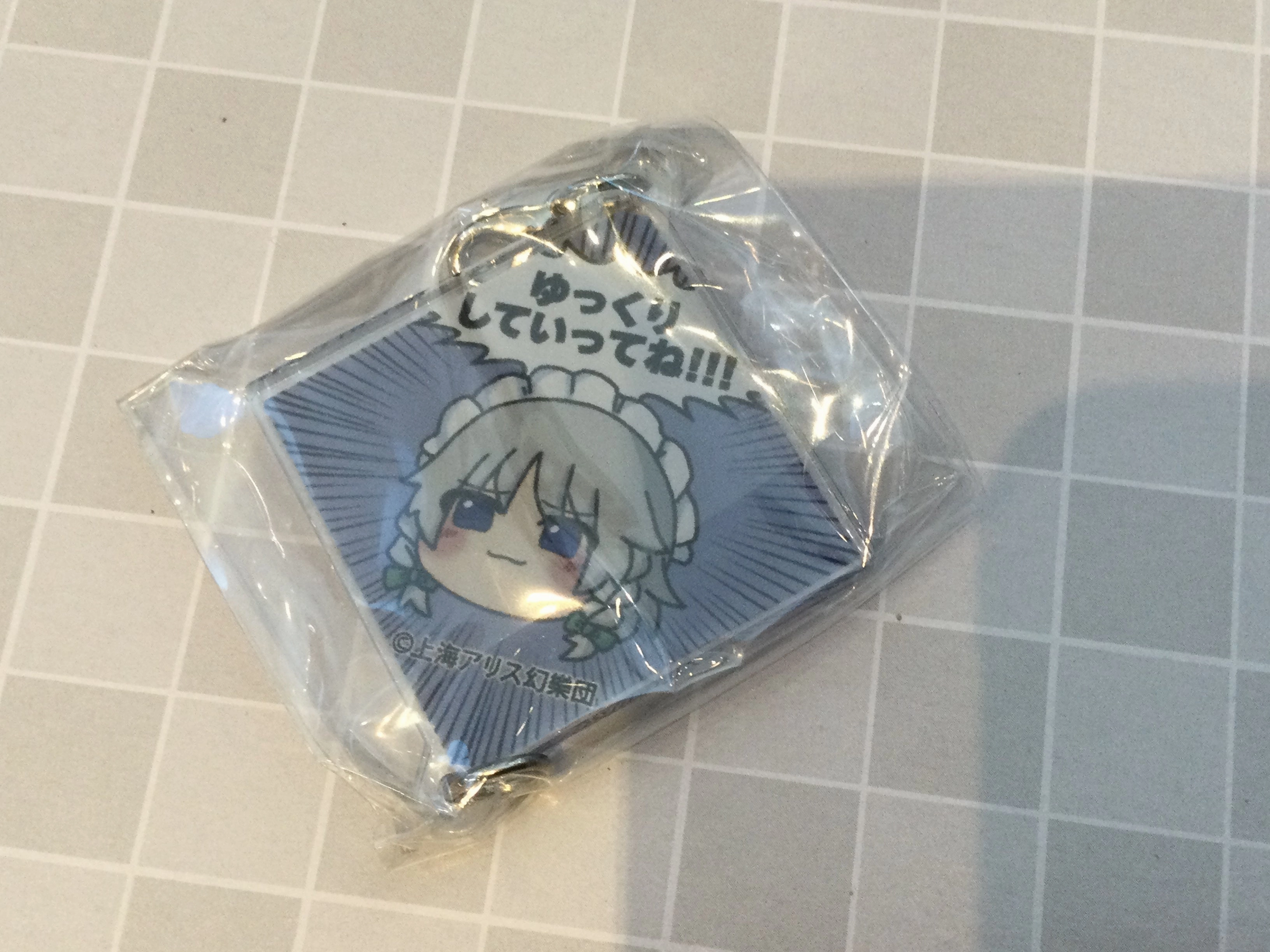 Global Appeal Superhero Creation NIC Touhou Project Characters Yukkuri Acrylic Keychain 10 Pieces Set (In-stock)