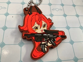 Art Article Nikke Goddess of Victory Characters Reversible Rubber Keychain 7 Pieces Set (In-stock)