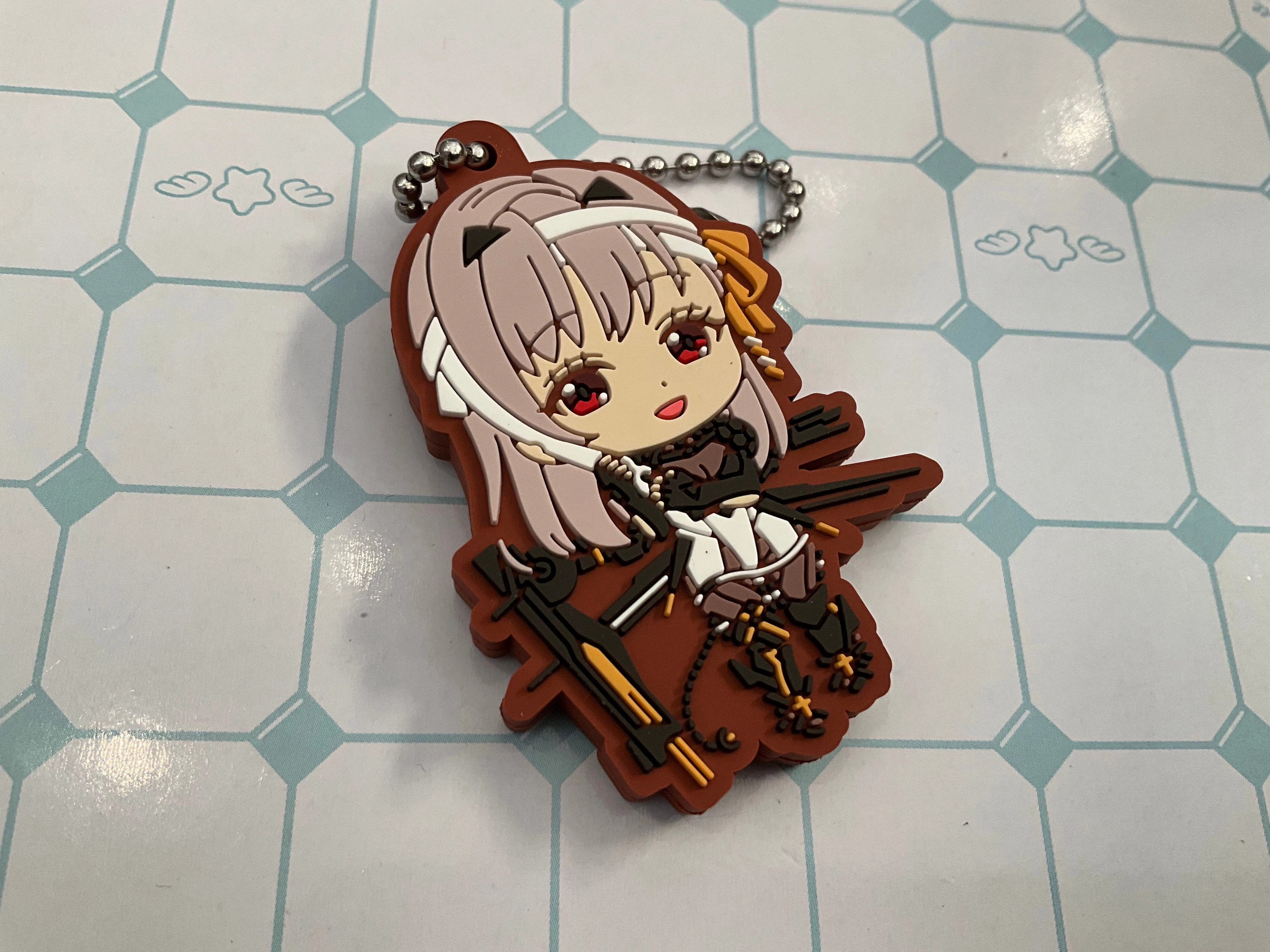 Nikke Goddess of Victory Characters Reversible Rubber Keychain 7 Pieces Set (In-stock) Character Item