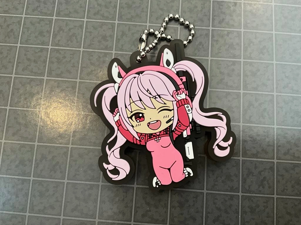 Character Merchandise Nikke Goddess of Victory Characters Reversible Rubber Keychain Vol.2 10 Pieces Set (In-stock)