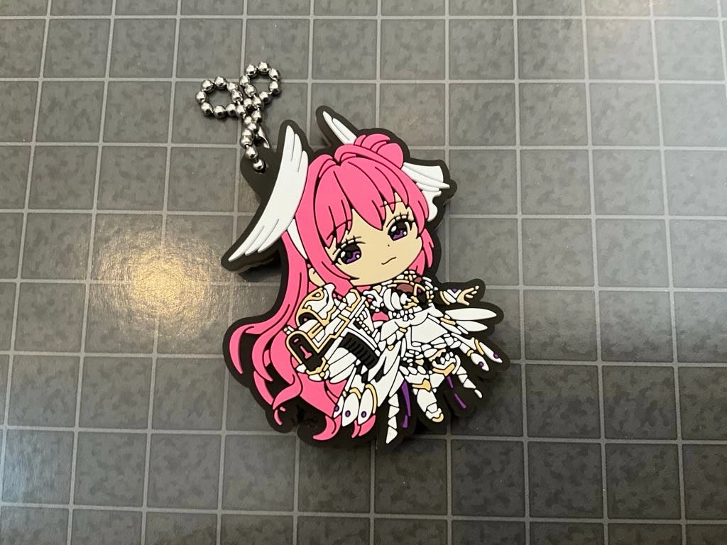 Shelf Display Limited Goods Nikke Goddess of Victory Characters Reversible Rubber Keychain Vol.2 10 Pieces Set (In-stock)