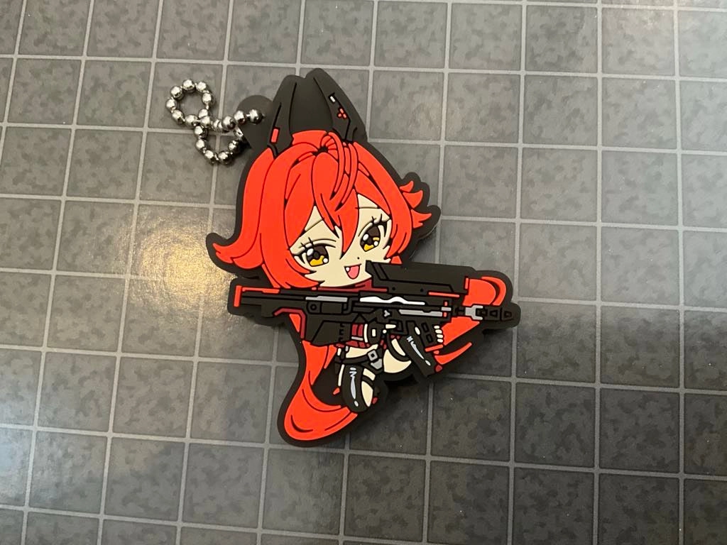 Nikke Goddess of Victory Characters Reversible Rubber Keychain Vol.2 10 Pieces Set (In-stock) Limited Object