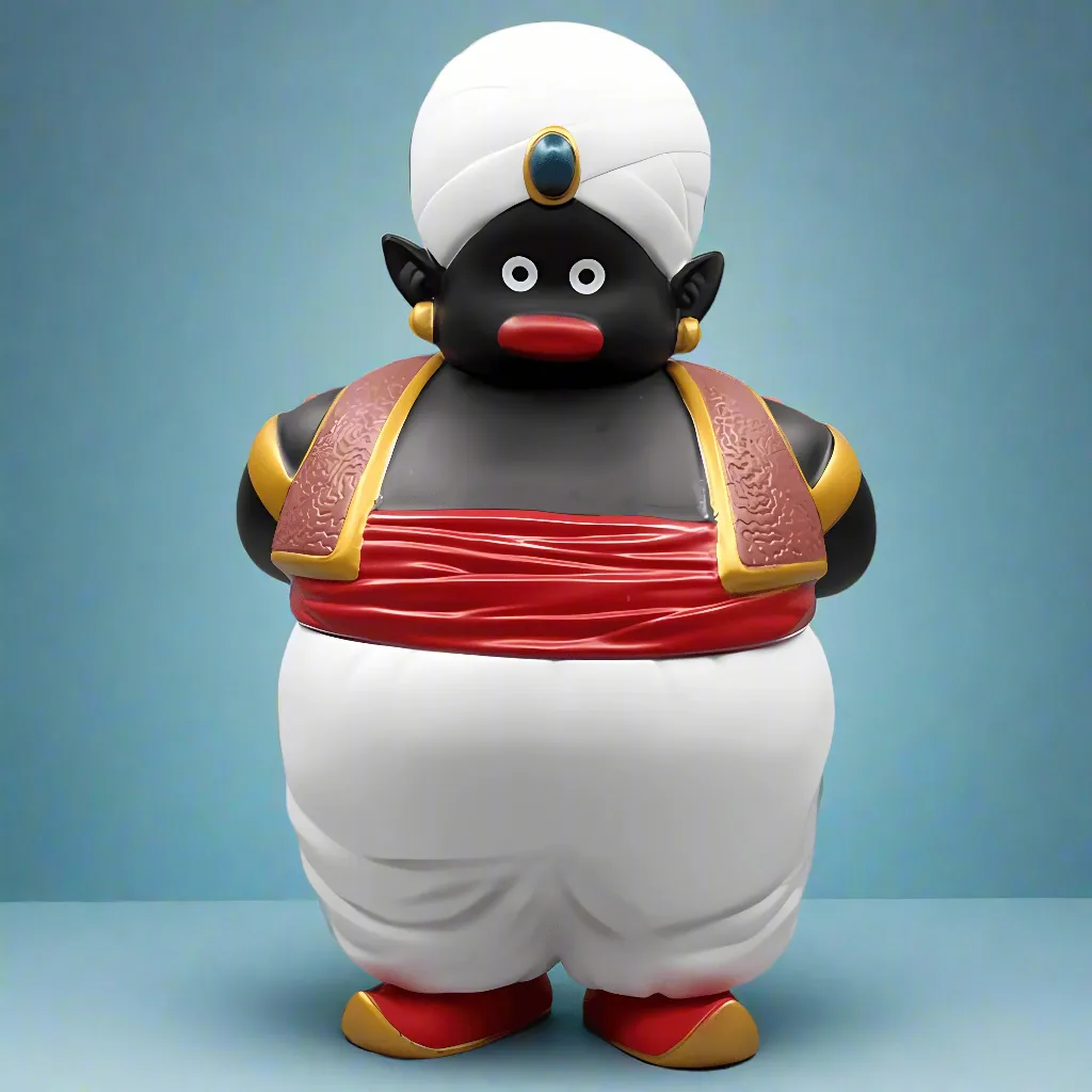 Dragon Ball Anime Figure Mystical Guardian Popo 20cm (8") PVC Statue Augmented reality