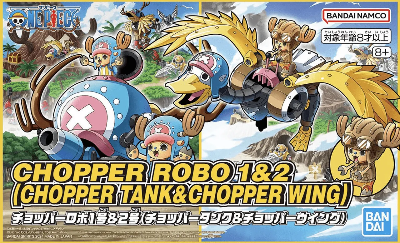 One Piece Chopper Tony-kun Chopper Robot 1&2 - Chopper Tank & Chopper Wing Designer Art