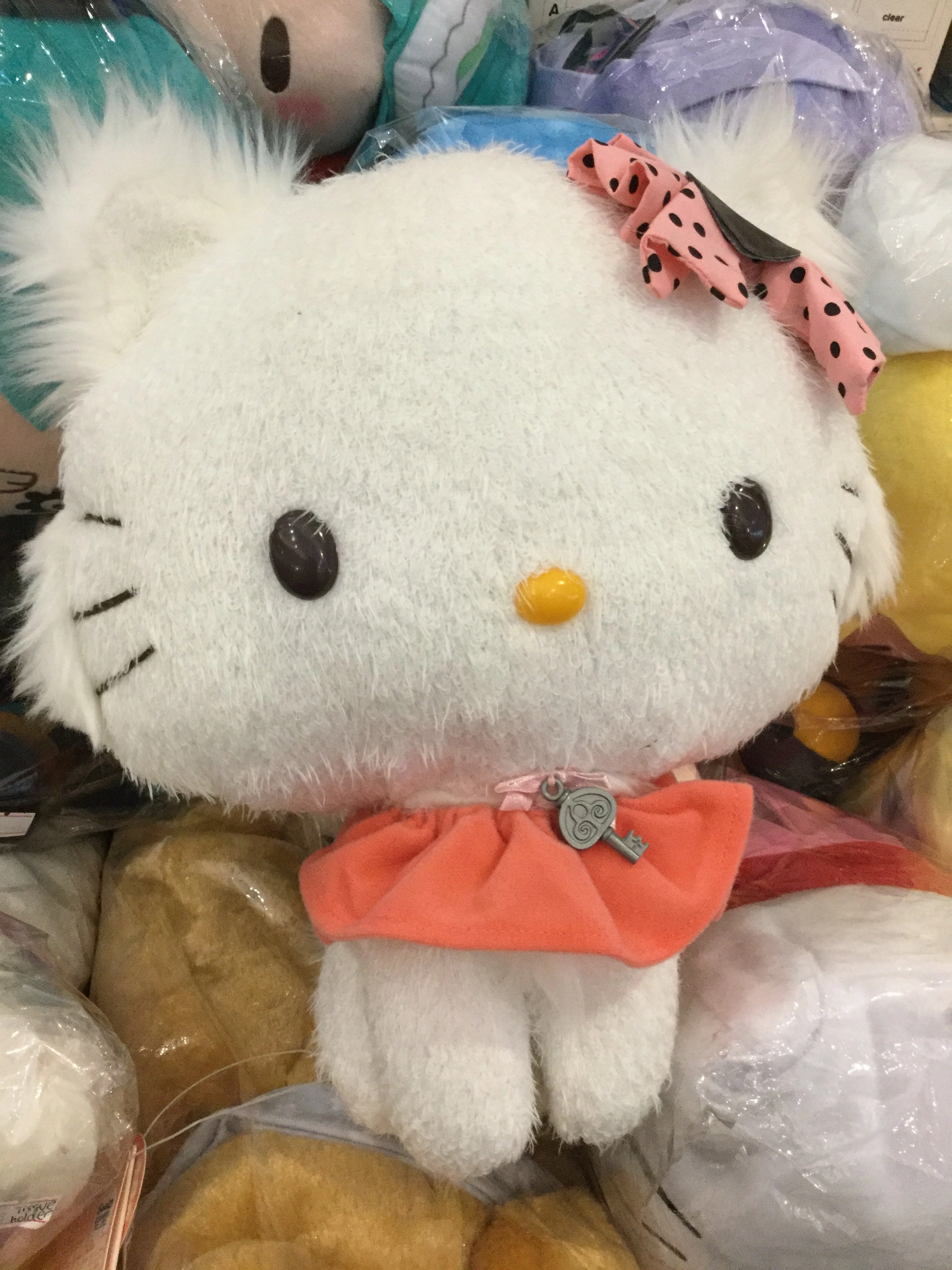 Brilliant Designer Little Stamp Sanrio Charmmy Kitty Long Fur Medium Plush (In-stock)
