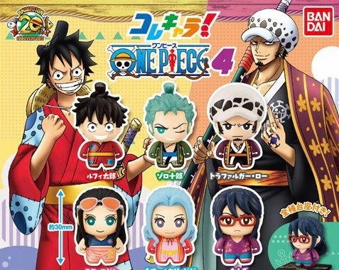 Music Icon Museum Replica One Piece Colle Chara Vol.4 Figure 6 Pieces Set (In-stock)