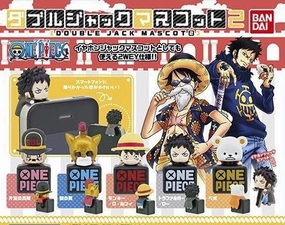 Vinyl Showcase One Piece Double Jack Mascot Earplug Figure Vol.2 5 Pieces Set (In-stock)