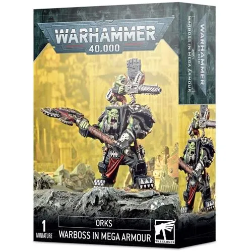 Adaptation Mechanism Wildlife Conservation Orks Warboss in Mega Armour