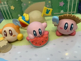 Painting Kit Hoshi no Kirby Summer Beach Time Figure 4 Pieces Set (In-stock)