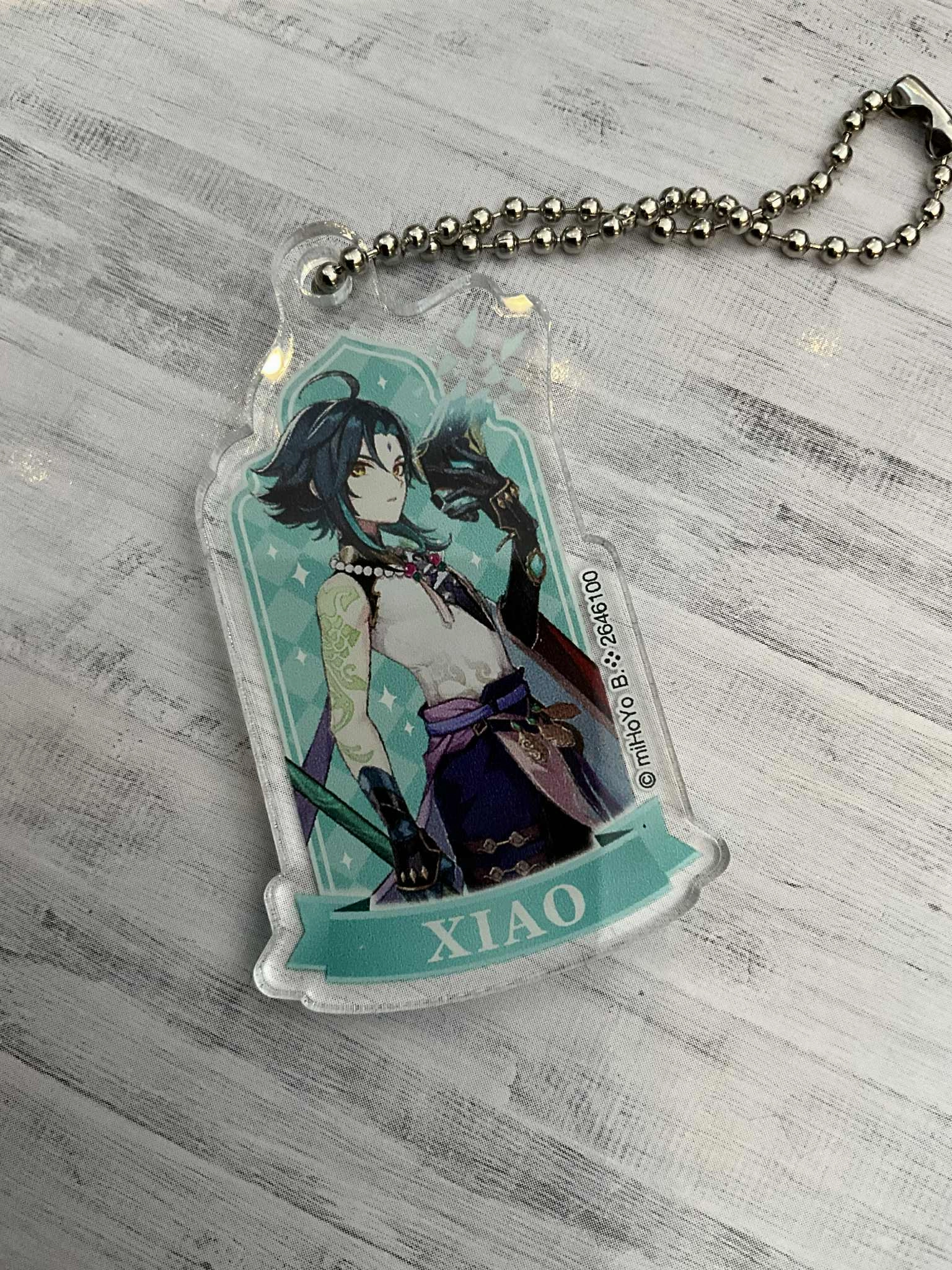 Genshin Impact Character Acrylic Keychain Vol.5 10 Pieces Set (In-stock) Display Case Limited Display