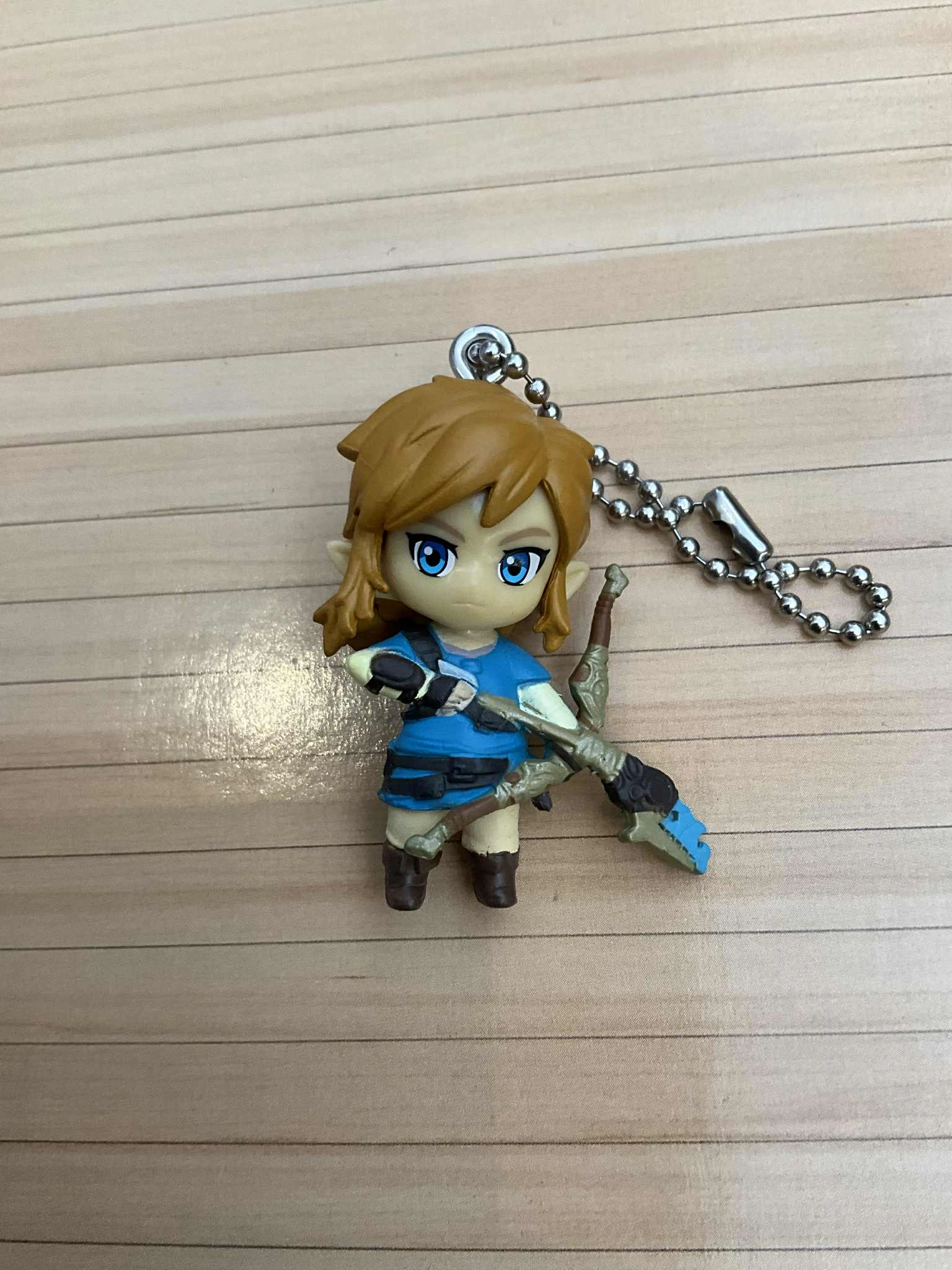 Gaming Merchandise Evergreen Product Legend of Zelda Breath of the Wild Characters Figure Keychain 5 Pieces Set (In-stock)