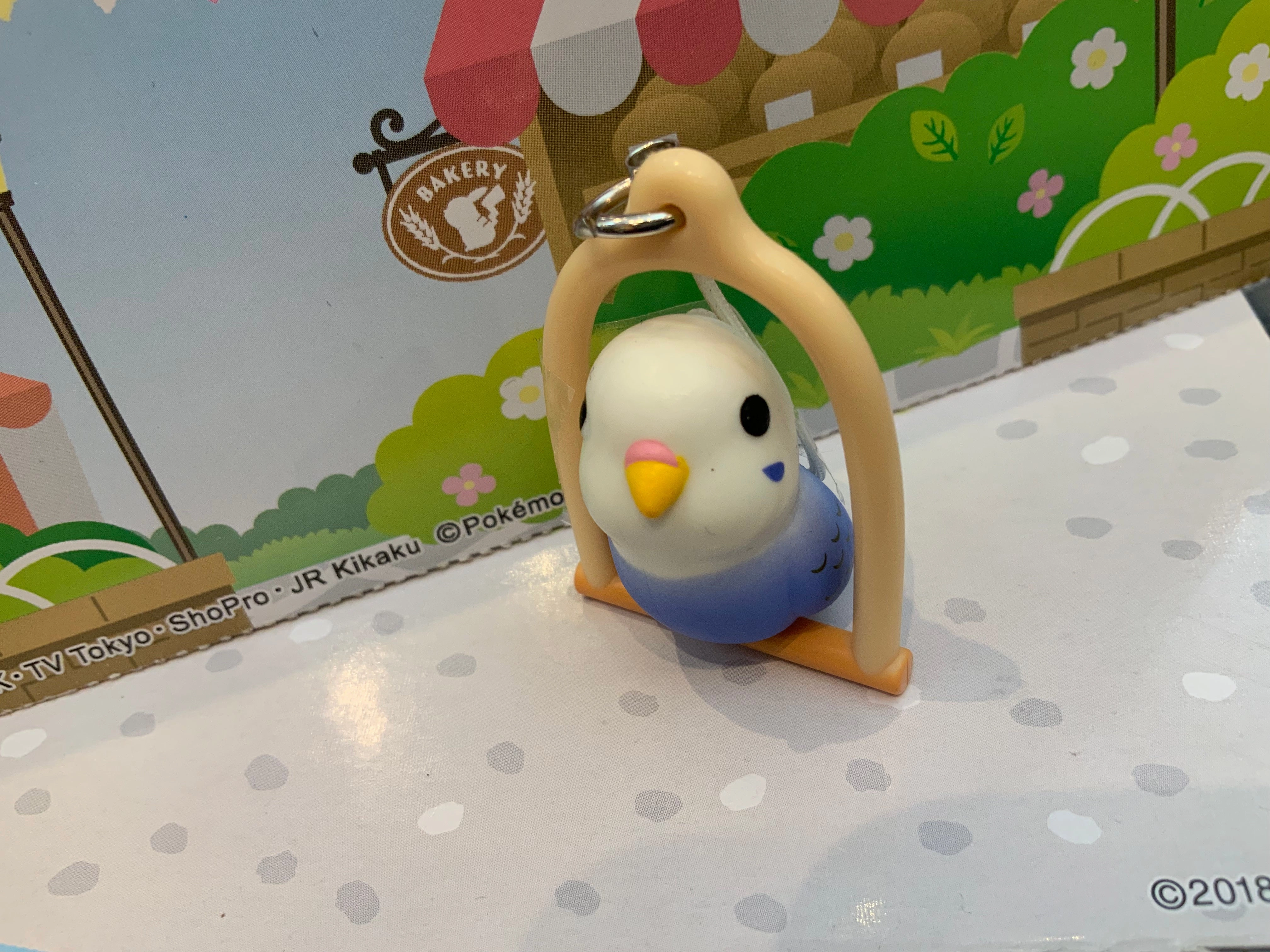 Specialist Shop Folk Tale Parrot in Cage Figure Keychain 6 Pieces Set (In-stock)