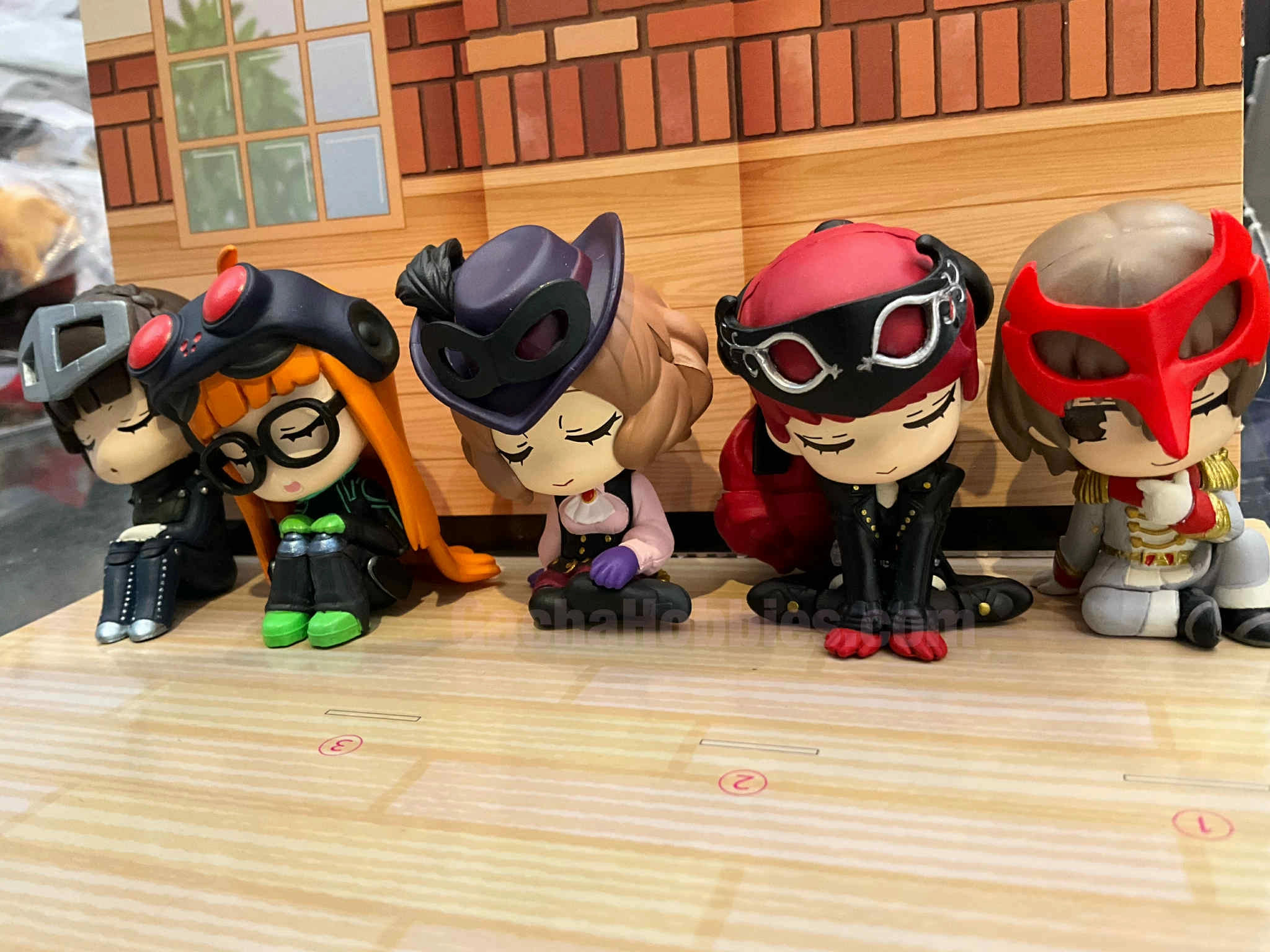 Persona 5 The Royal Characters Sleeping on Shoulder Figure Vol.2 5 Pieces Set (In-stock) PVC Model Character Unit