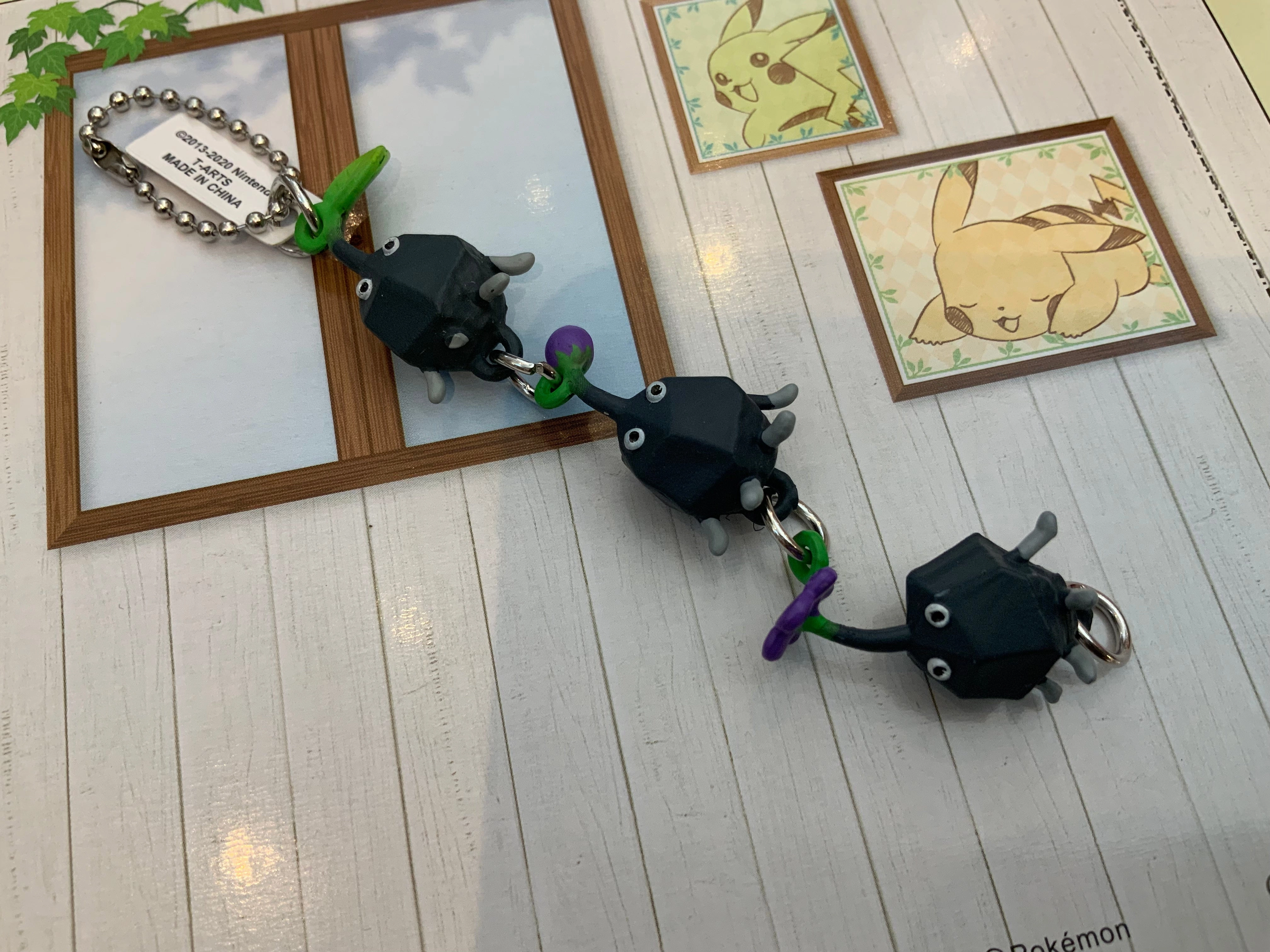 Dragon Figure NFC Feature Pikmin 3 Character Figure Keychain 5 Pieces Set (In-stock)