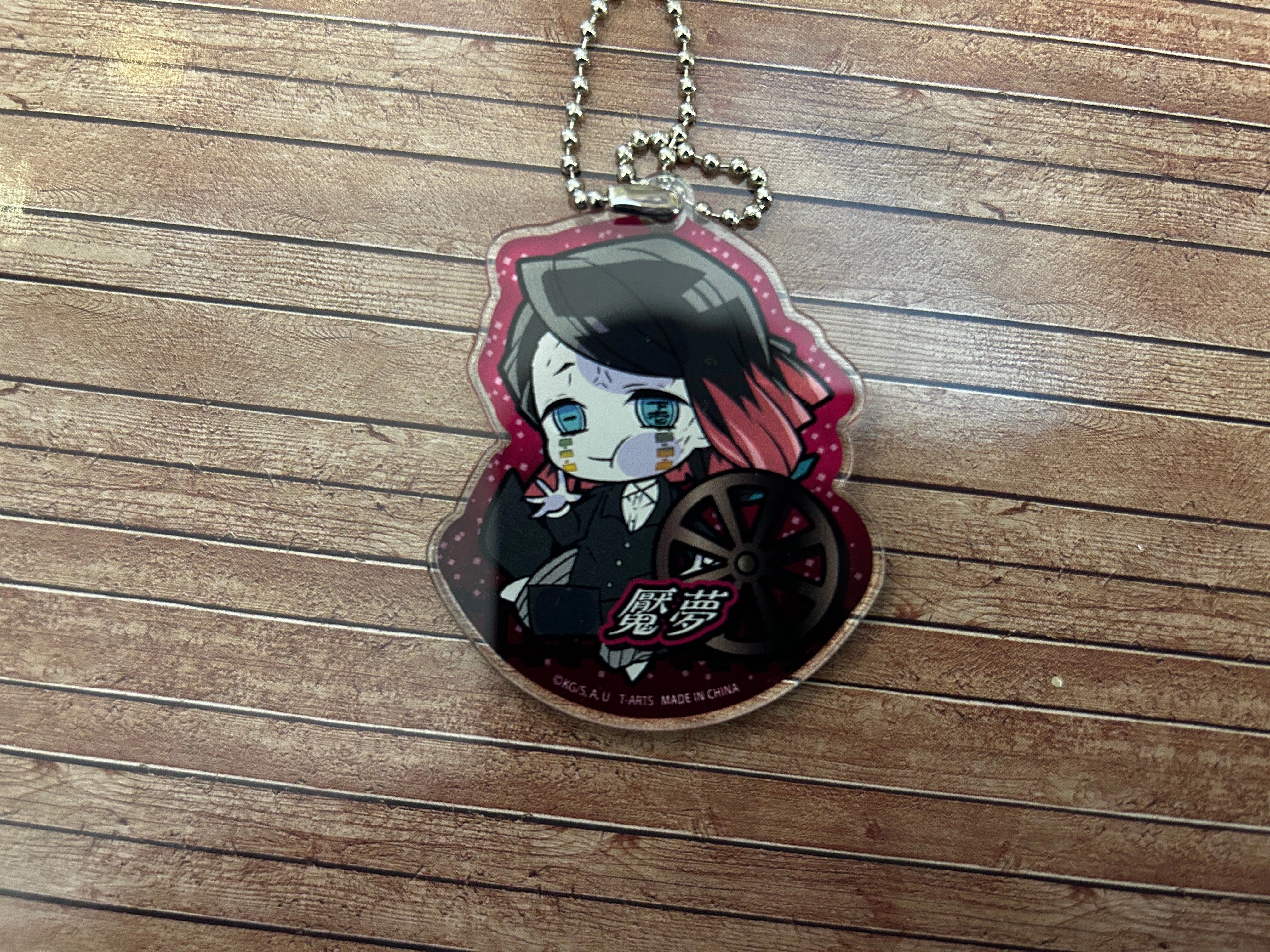 Pita Deforme Kimetsu no Yaiba Demon Slayer Character Mugen Train Acrylic Keychain 10 Pieces Set (In-stock) Poseable Figure