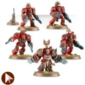 Diving Set Blood Angels Terminator Assault Squad