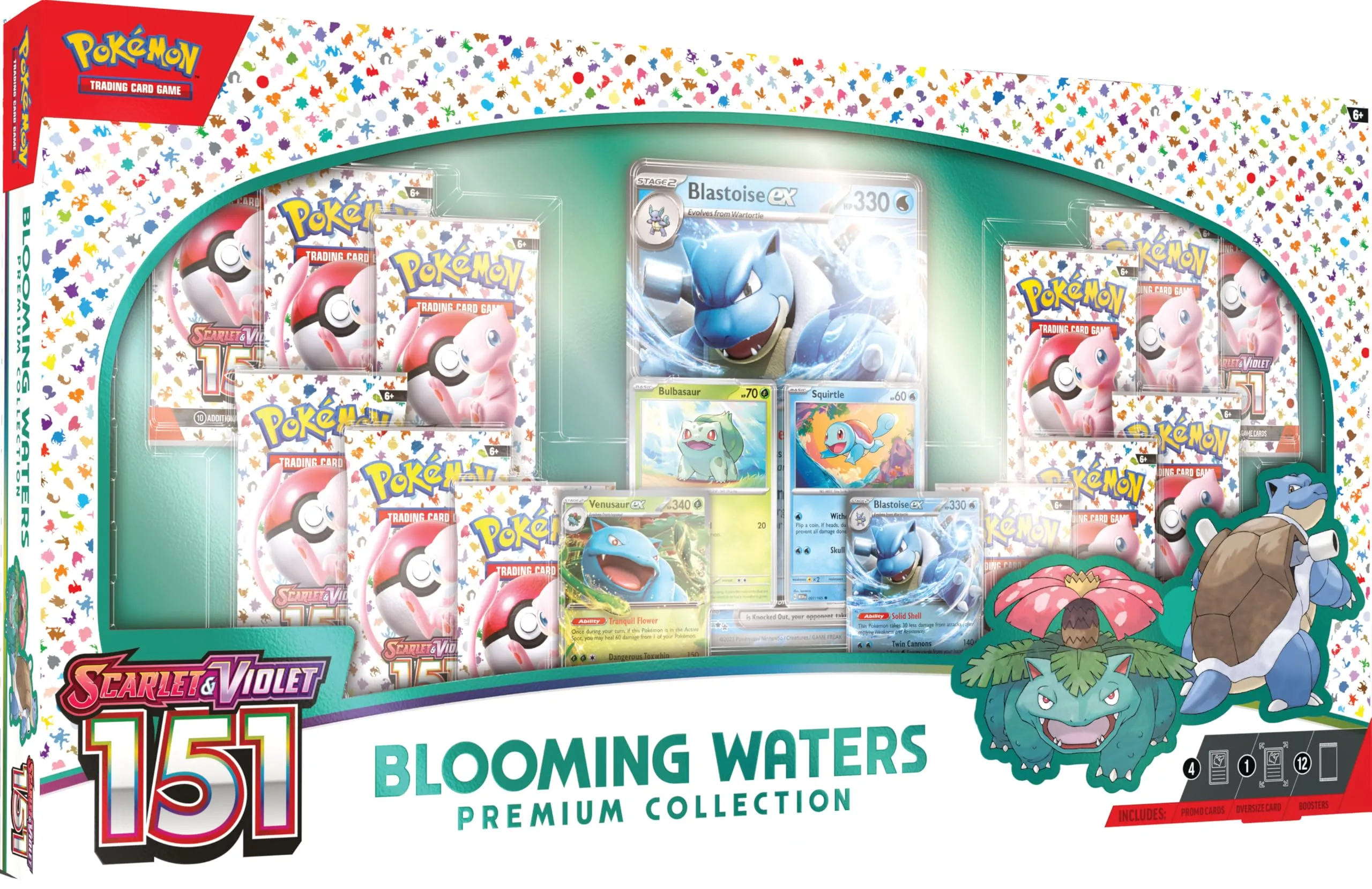 Collector's Drop Reveal Pokemon Blooming Waters Premium Collection