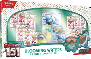 Collector's Drop Reveal Pokemon Blooming Waters Premium Collection