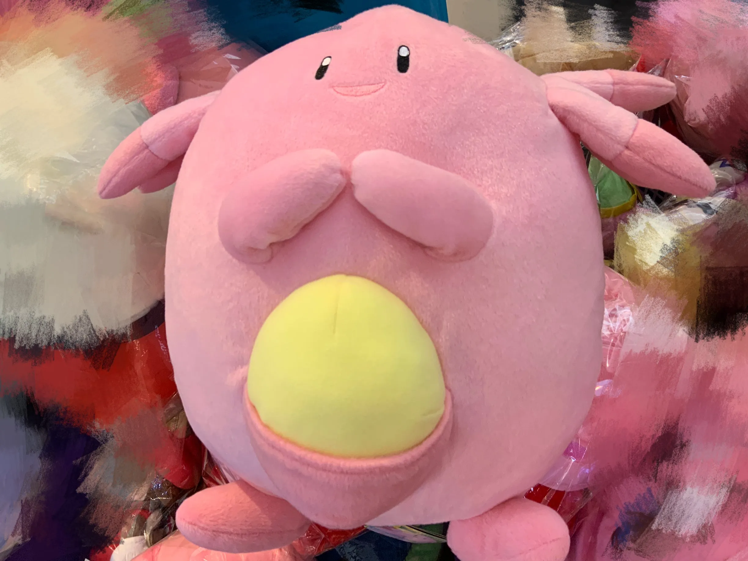Board game Small Appliance Pokemon Chansey Large Plush (In-stock)