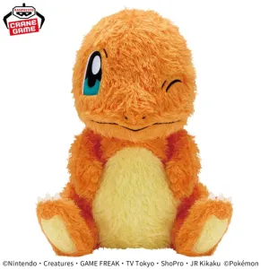 Collectible piece Art Decor Pokemon Charmander Relaxing Time Plush - 12 Inches