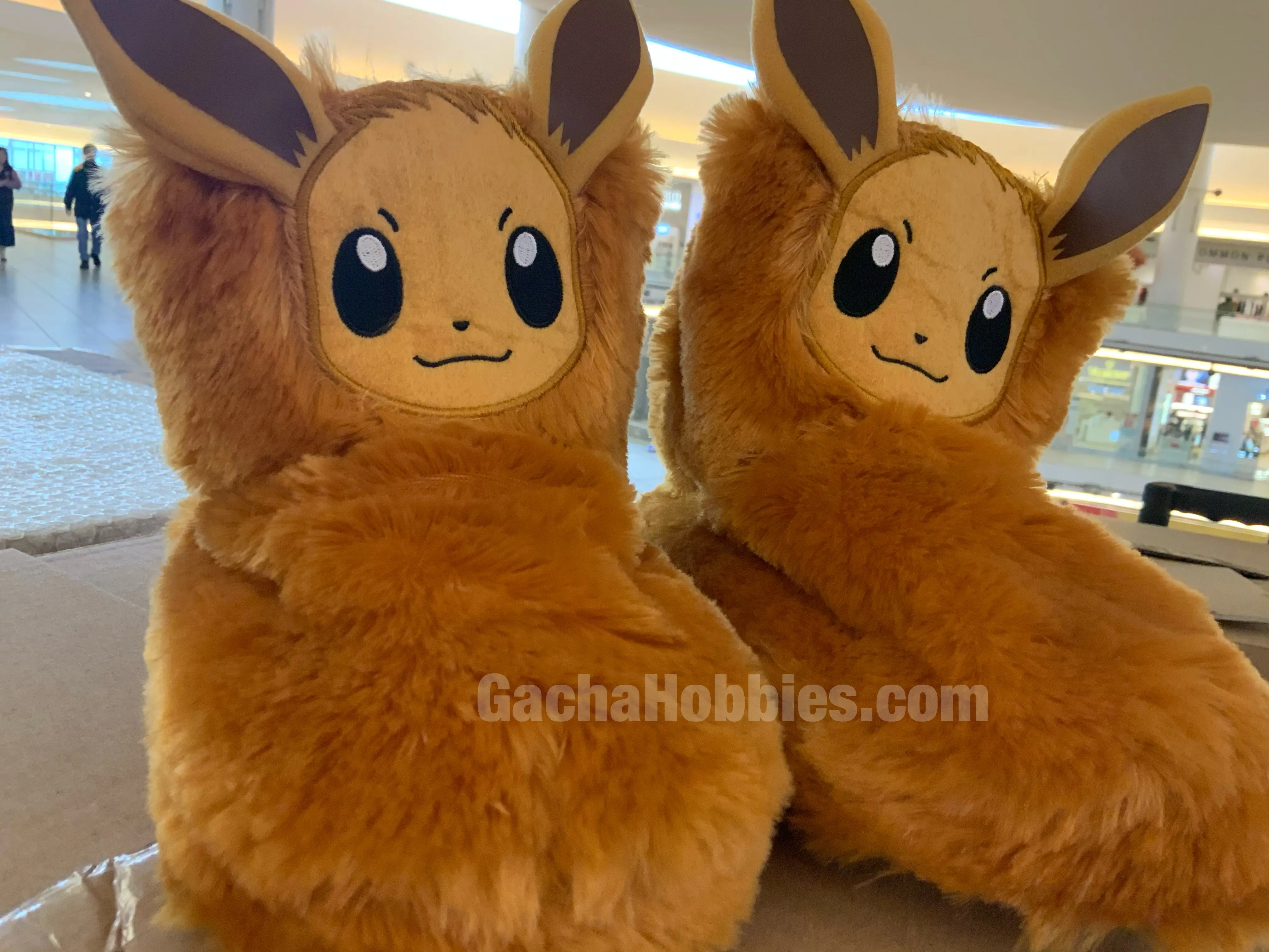 Pokemon Eevee Furry Room Boots (In-stock) Art Item