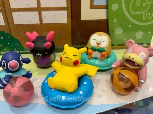 Pokemon Giragira Sunshine Character Figure 5 Pieces Set (In-stock) Miniature Statue Toy Museum