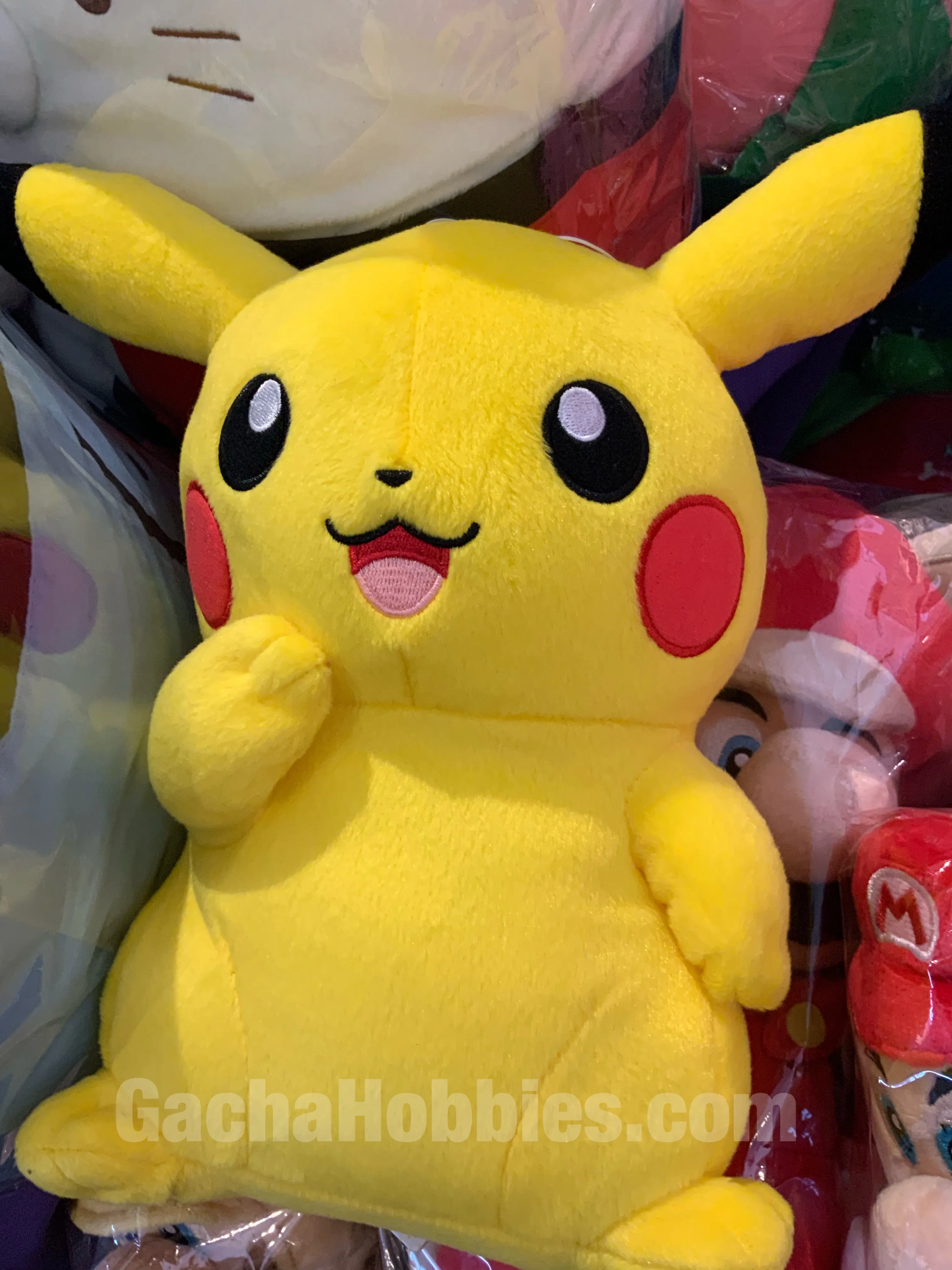 Pokemon Pikachu Sitting and Pretending to be Cute Plush (In-stock) Mini Beast Collector's Club