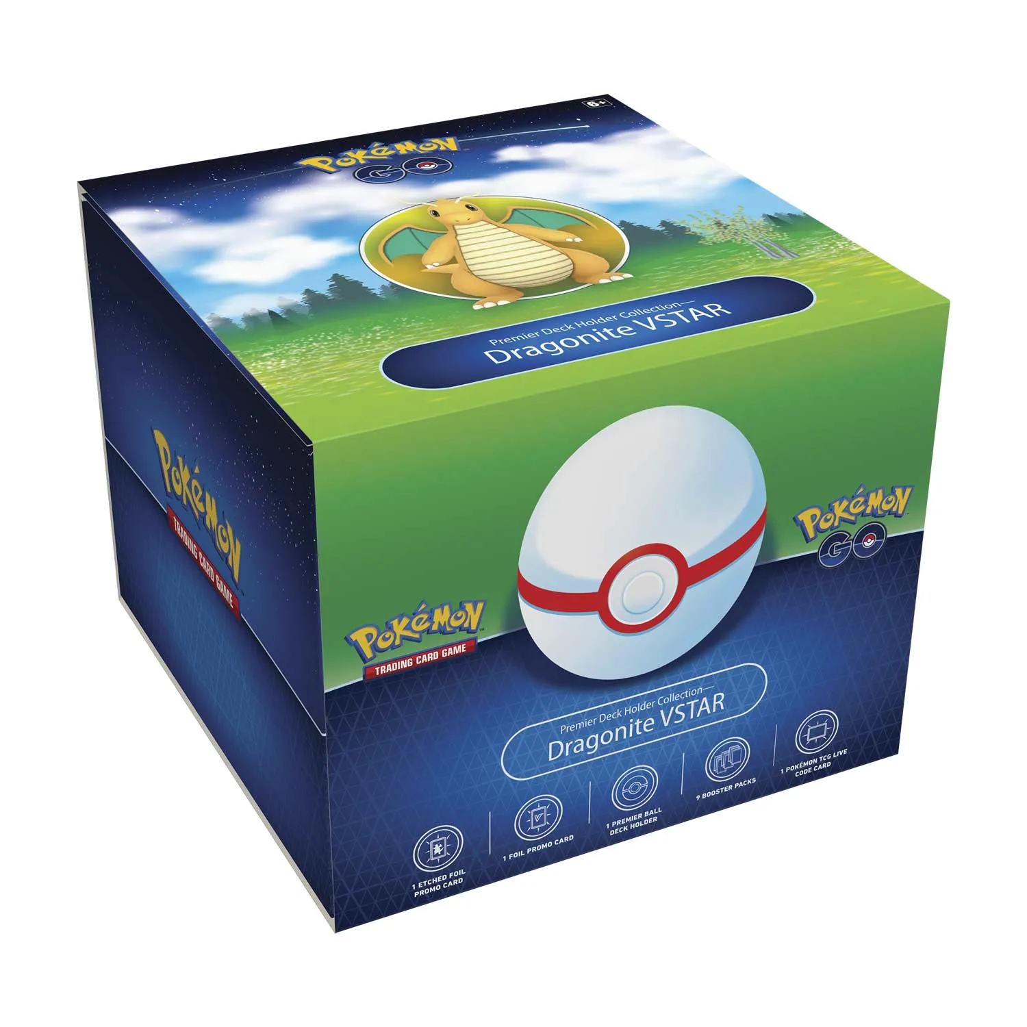 Exclusive Find Release Random Find Display Pokemon Pokemon Go Premier Deck Holder Dragonite VStar