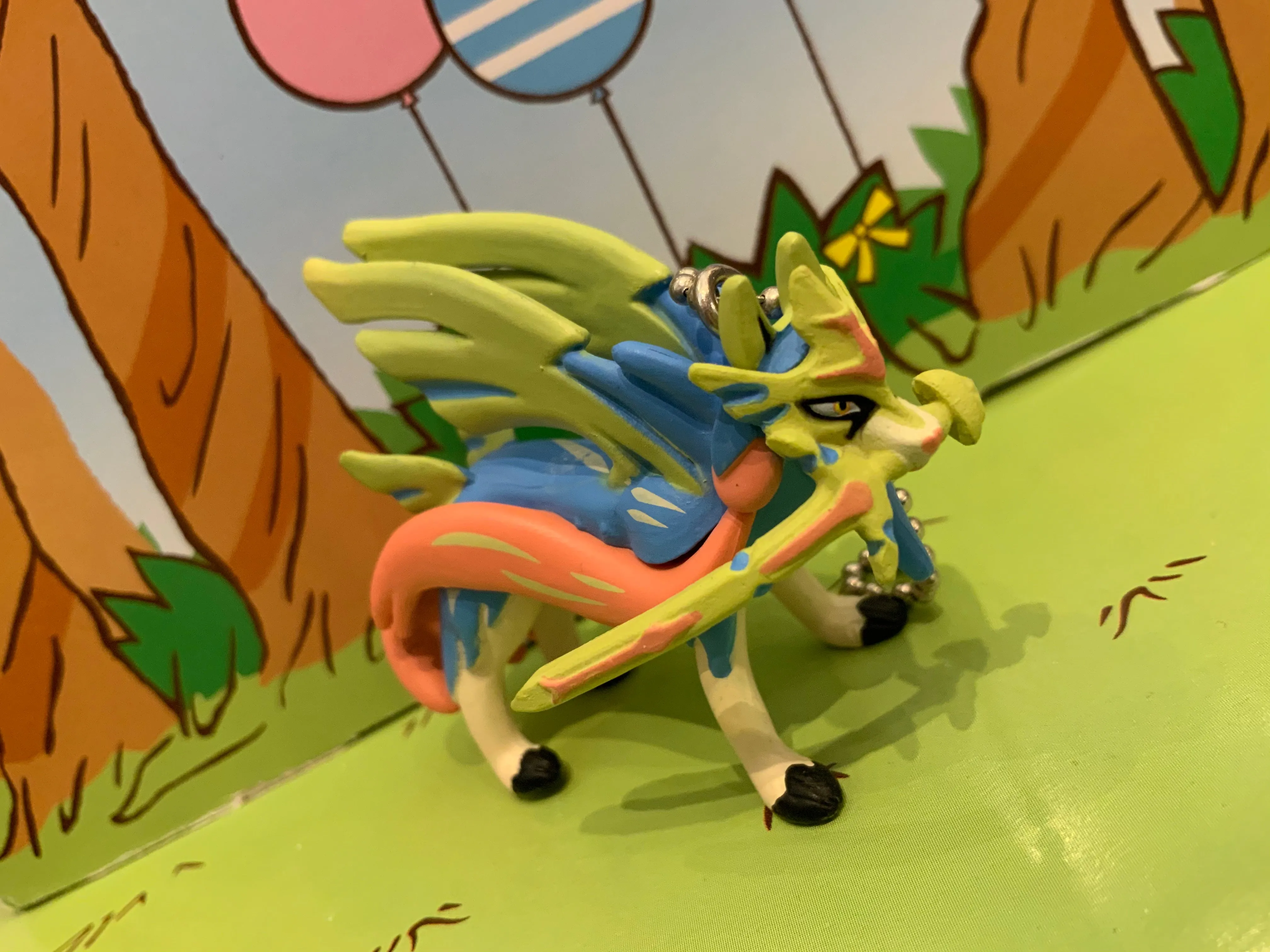 Gender Neutral Superhero Showcase Pokemon Sword and Shield Mini Figure Keychain 6 Pieces Set (In-stock)