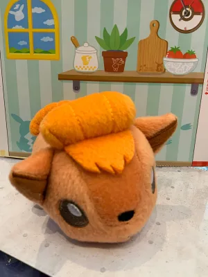 Disney Character Pokemon Vulpix Palm Friends Series Plush (In-stock)